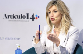 ep la vicepresidenta segunda y ministra de trabajo y economia social interviene en el ciclo de