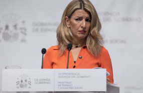 ep la vicepresidenta segunda y ministra de trabajo y economia social yolanda diaz hace balance del