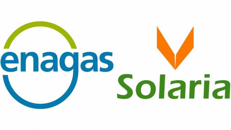 ep los logos de enagas y de solaria