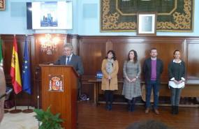 ep lucrecio fernandez durante su intervencion con motivo del dia internacional contra la ciolencia