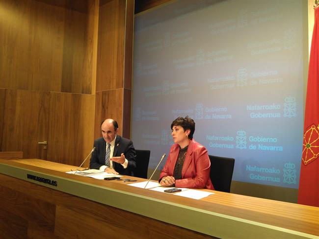 Manu Ayerdi y María Solana en la rueda de prensa | EUROPA PRESS ep manu ayerdimaria solanala ruedaprensa