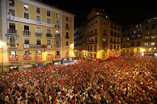 Pobre de mí de los Sanfermines de 2018. | DAVID DOMENCH/EUROPA PRESS ep pobremi desanfermines2018