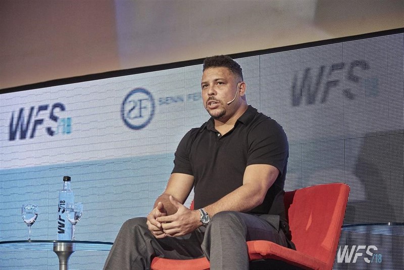 ep ronaldo nazario durante el congreso world football summit de 2018 en madrid
