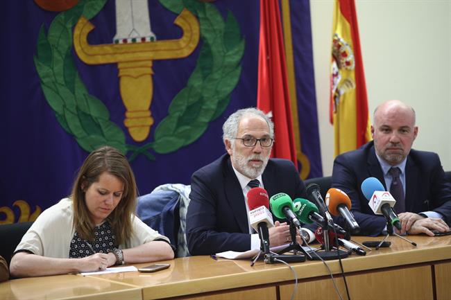 Rueda de prensa de Antonio Viejo, juez decano de Madrid, por la huelga de jueces | EUROPA PRESS - Archivo ep ruedaprensaantonio viejo juez decanomadrid porhuelgajueces