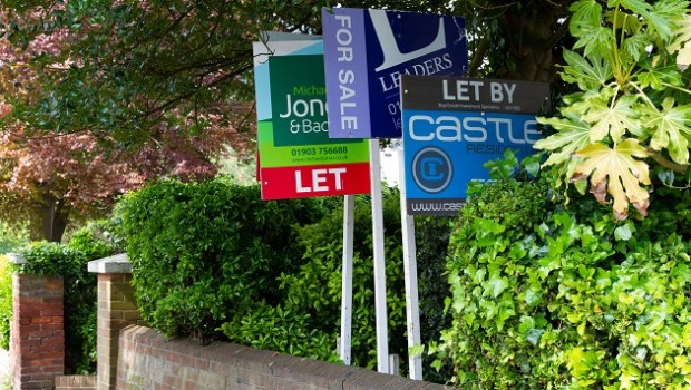 for sale signs house prices property housing