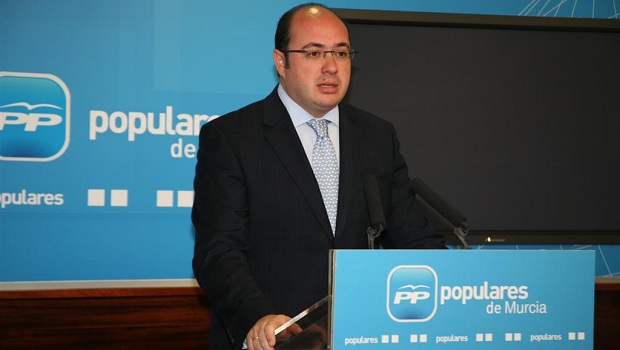 Pedro Antonio Sánchez, presidente de Murcia Pedro Antonio Sanchez