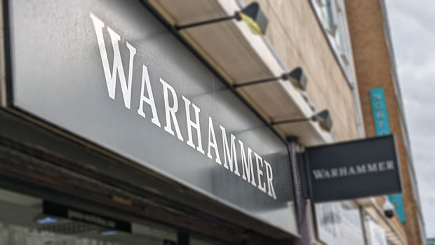 dl games workshop warhammer shop sign