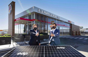 ep acuerdo de edp solar y burger king para instalar paneles en los restaurantes de la cadena de