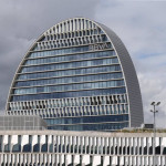 ep archivo   edificio de la sede de bbva en madrid conocido como la vela a 22 de abril de 2021 en