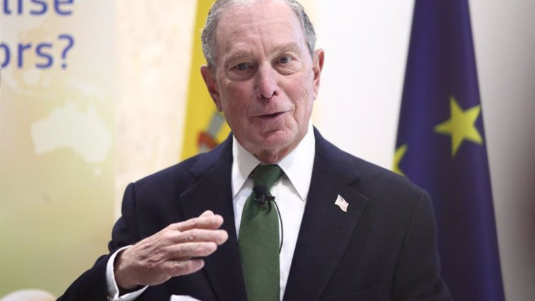 ep archivo el ex alcalde de nueva york y fundador de bloomberg michael bloomberg durante su ep archivo el ex alcalde de nueva york y fundador de bloomberg michael bloomberg durante su