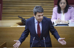 ep archivo   el president carlos mazon en imagen de archivo en una sesion de control en les corts