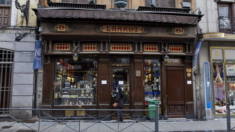 Archivo - El restaurante Lhardy, en Madrid (España), | Jesús Hellín - Europa Press - Archivo ep archivo - el restaurante lhardy en madrid espana