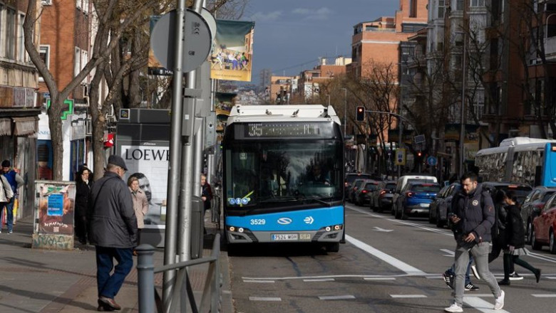 Archivo - Un autobús de la EMT. | Eduardo Parra - Europa Press - Archivo ep archivo un autobus de la emt