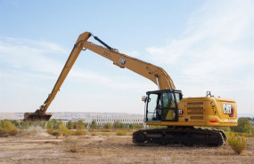 ep archivo   una excavadora de las obras de la ciudad de la justicia en el barrio madrileno de