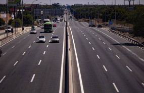 ep coches en una autovia espanola