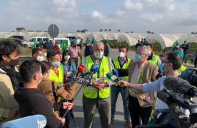 ep concentracion de agricultores en moguer huelva