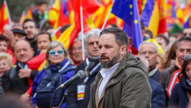 Concentración en la Plaza de Colón (Madrid) bajo el lema 'Por una España unida' | Ricardo Rubio - Europa Press ep concentracionla plazacolon madrid bajolema porespana unida 20190211133502