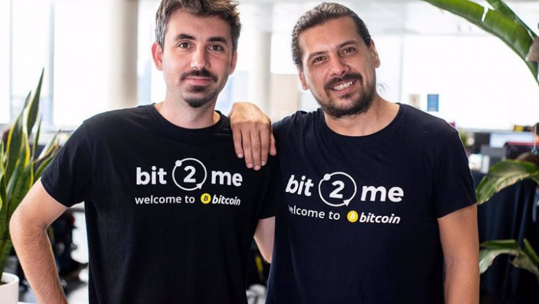 El consejero delegado de Bit2me, Leif Ferreira, y el nuevo consejero delegado de Bit2me Capital, Bogdan Stirbu. | BIT2ME ep el consejero delegado de bit2me leif ferreira y el nuevo consejero delegado de bit2me capital