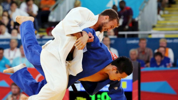ep el exjudoca surcoreano wang ki-chun en pleno combate