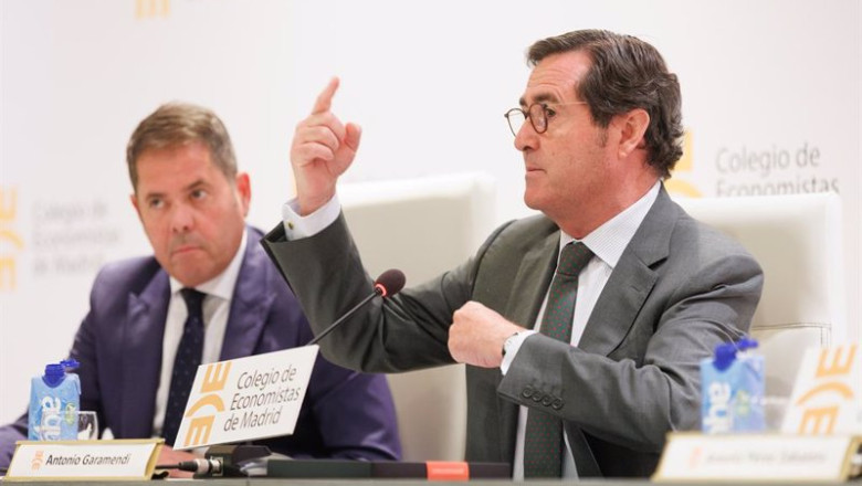 ep el presidente de la ceoe antonio garamendi dcha y el presidente de cepyme gerardo cuerva izda ep el presidente de la ceoe antonio garamendi dcha y el presidente de cepyme gerardo cuerva izda