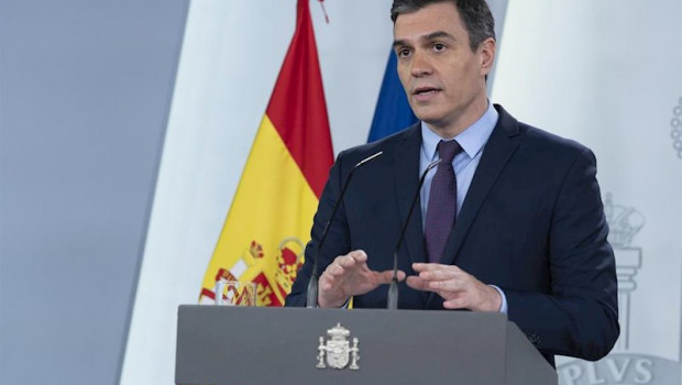 ep el presidente del gobierno pedro sanchez durante una rueda de prensa tras la videoconferencia con