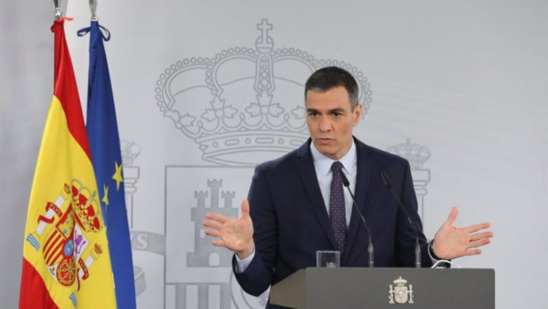 El presidente del Gobierno, Pedro Sánchez | EUROPA PRESS/M.FERNÁNDEZ. POOL - Europa Press ep el presidente del gobierno pedro sanchez interviene enueda de prensa tras la reunion del consejo