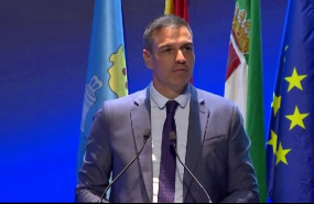 ep el presidente del gobierno pedro sanchez tras la colocacion de la primera piedra de la ep el presidente del gobierno pedro sanchez tras la colocacion de la primera piedra de la