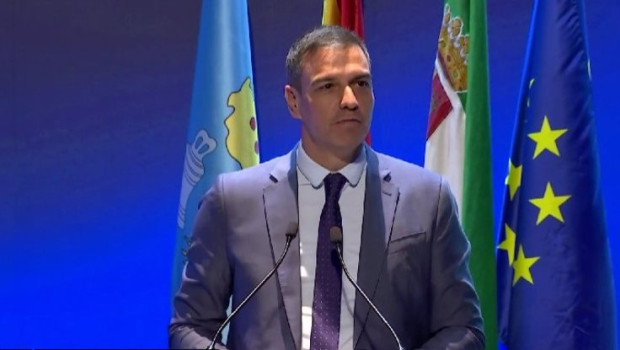 ep el presidente del gobierno pedro sanchez tras la colocacion de la primera piedra de la ep el presidente del gobierno pedro sanchez tras la colocacion de la primera piedra de la