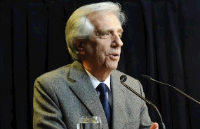 ep el presidente saliente de uruguay tabare vazquez