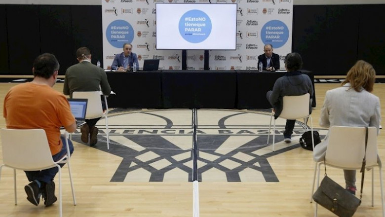 ep el valencia basket presenta su plan contra el coronavirus ep el valencia basket presenta su plan contra el coronavirus