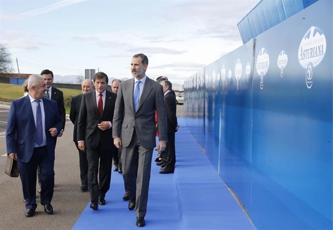 Felipe VI, en Capsa (Siero) | EUROPA PRESS ep felipe vi en capsa siero