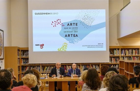 ep gorka martinezdirector general de bbk y juan ignacio vidarte director general del museo