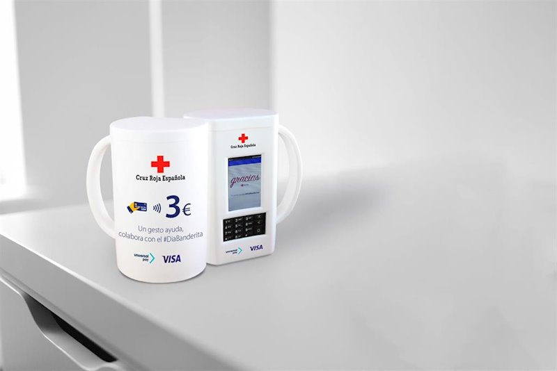 ep huchas con tecnologia digital desarrolladas por visa y universal pay para cruz roja ep huchas con tecnologia digital desarrolladas por visa y universal pay para cruz roja