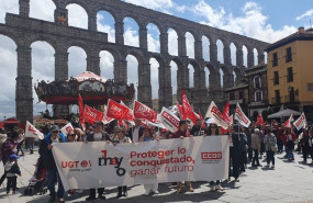 ep imagen de la manifestacion en segovia por el 1 de mayo