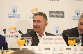 ep jorge martinez aspar durante un evento organizado por europa press