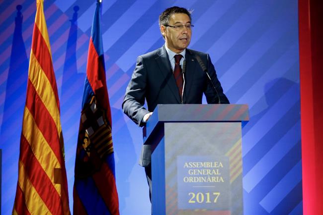 Josep Maria Bartomeu asamblea Barcelona | FCB ep josep maria bartomeu asamblea barcelona