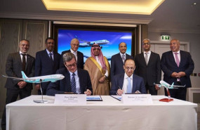 ep la low cost flynas firma un acuerdo por 75 aviones adicionales de la familia airbus a320neo y 15