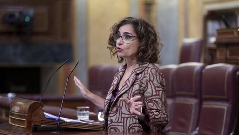 ep la ministra de hacienda y funcion publica maria jesus montero interviene durante una sesion ep la ministra de hacienda y funcion publica maria jesus montero interviene durante una sesion