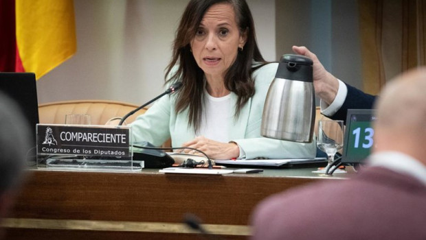 ep la presidenta de redeia corporacion sa beatriz corredor sierra a su llegada para comparecer ante