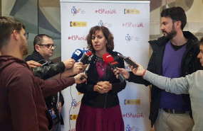 ep la presidenta del consejo superior de deportes csd irene lozano atendiendo a la prensa