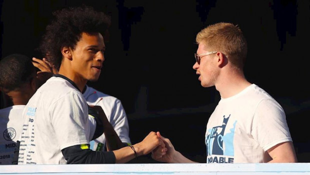 ep leroy sane y kevin de bruyne