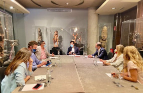 ep momento de la reunion entre corresponsales organizada por forward mad