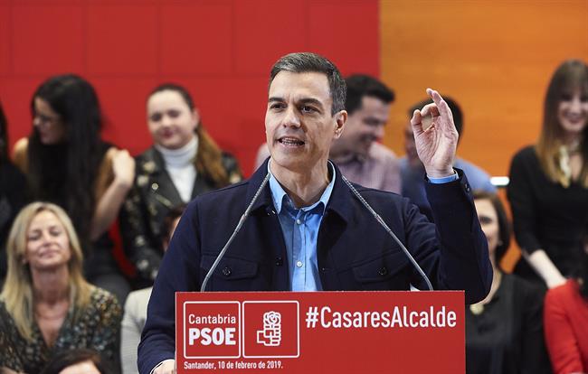 Juan Manuel Serrano Arce / Europa Press ep pedro sanchez participaactopresentacionla candidaturala alcald 20190212093703