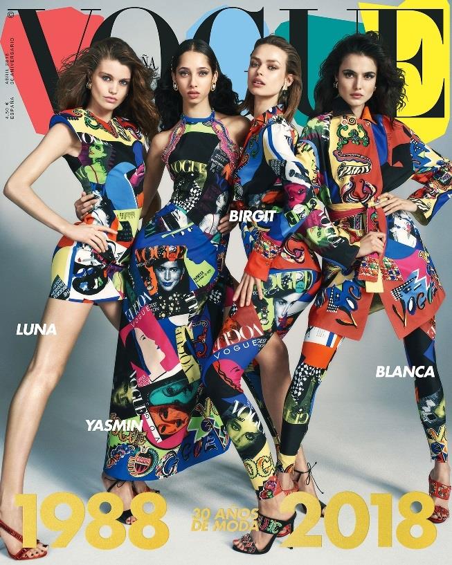 Portada de la revista Vogue de abril de 2018 | VOGUE ESPAÑA ep portadala revista vogueabril2018