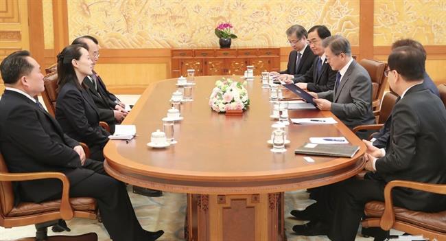 Reunión Moon Jae In y Kim Yo Jong | PRESIDENCIA DE COREA DEL SUR ep reunion moon jae inkimjong