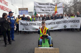 ep salida de la tractorada de granada por el futuro del campo