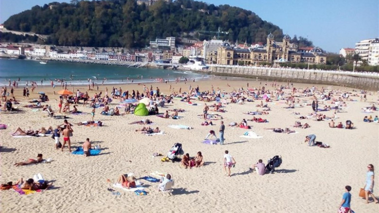 San Sebastián (playa) | EUROPA PRESS - Archivo ep san sebastian playa