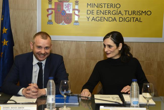 Secretarios de Estado: De Medio Ambiente, María García, y Energía, Daniel Navia | JUAN FERNANDEZ /MAPAMA ep secretariosestado de medio ambiente maria garcia y energia daniel navia