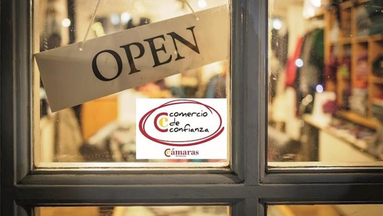 Sello 'Comercio de confianza' de las cámaras de comercio. | CÁMARA DE COMERCIO DE ESPAÑA ep sello comercio de confianza de las camaras de comercio