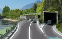 ep simulacion de la carretera que construira sacyr en el norte de italia